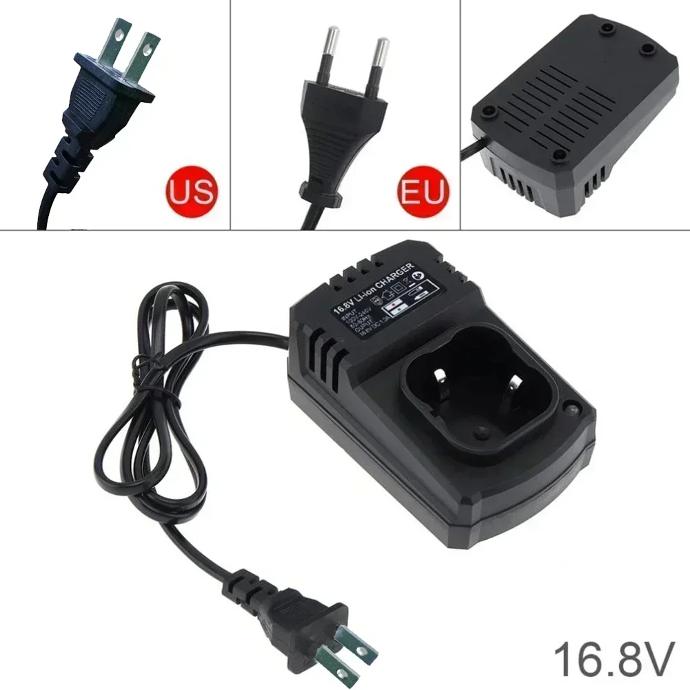 16.8V DC US/EU Li-ion Rechargeable Charger Support 110-240V For Electrical Drill Screwdriver Lithium Battery Adapter Power Tool