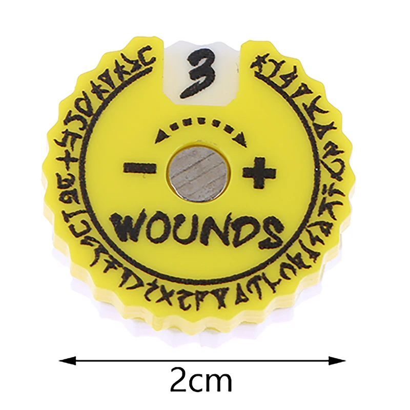 Board Game Counter Random Tracker 00-99 Tracker No Painting Requirement Life Board Game Counter 41x20x9mm