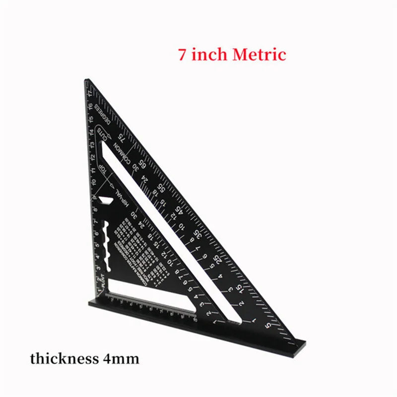 Black 7inch metric