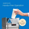 QWhOmeLabs Automatic Trash Can for Kitchen - Stainless Steel Garbage Can with No Touch Motion Sensor Butterfly Lid 3
