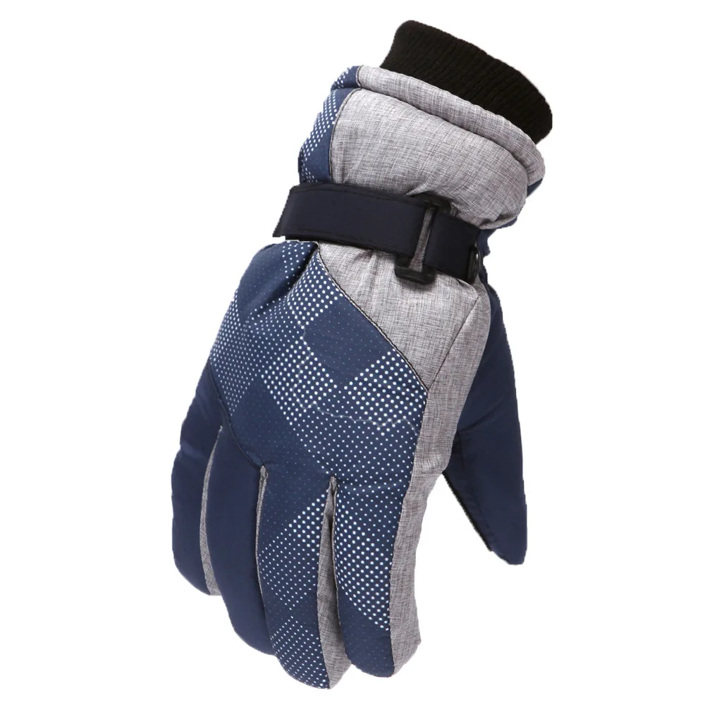 Gloves Kids Boy Winter Warm Waterproof Skiing Accessory For Outdoors Sports