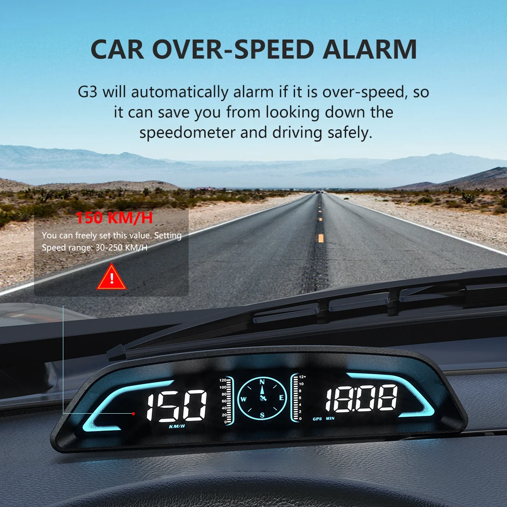 WYOBD-G3 GPS HUD º ð ÷ , ӵ   ÷ ڵ  ׼  ڵ 