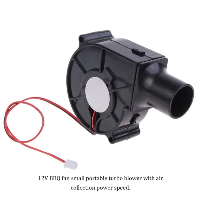 220 V 7,5 Cm -Es Bbq Ventilátor Kicsi Levegővel, Állítható Sebességű Kézi Barbecue Fúvó Szélcső Kültéri Kempinghez - Image 4