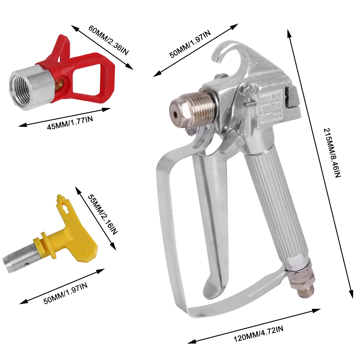Pressure Airless Paint Spray Gun 