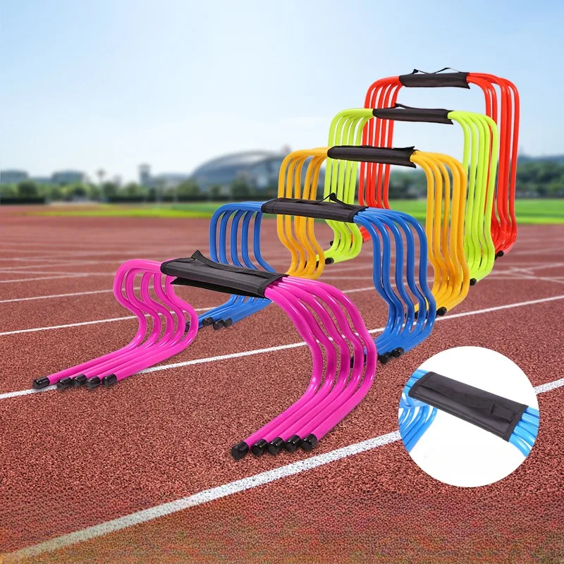5Pcs 30cm Football Hurdle Portable Speed Agility Training Equipment Hurdle Ladder Safety Soccer Stable Squadexerciseladder Rack
