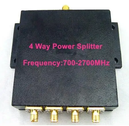 Divisore Splitter Di Potenza A 4 Vie Femmina Wilkinson Sma 1Pc 700-2700Mhz 50W