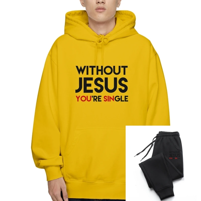 

Jesus Christ Pullover Christian Religious GOD Bible Gospel Mens Womens SweaHoody Sweatshirt Hoodie Cheap Price 100 % Cotton Hood