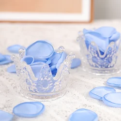 Pink Silk Rose Petals for Romantic Decorations and Events (Blue)