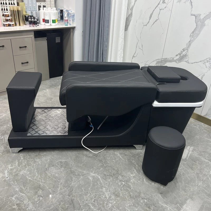 Lounge Stool Salon Chair Hair Stylist Comfort Head Spa Hairdressing Chair Thai Shampoo Luxury Massageador Salon Equipment LJ50SC hairdressing thai shampoo chair massage cosmetology dedicated shampoo chair massageador barbeiro commercial furniture qf50sc