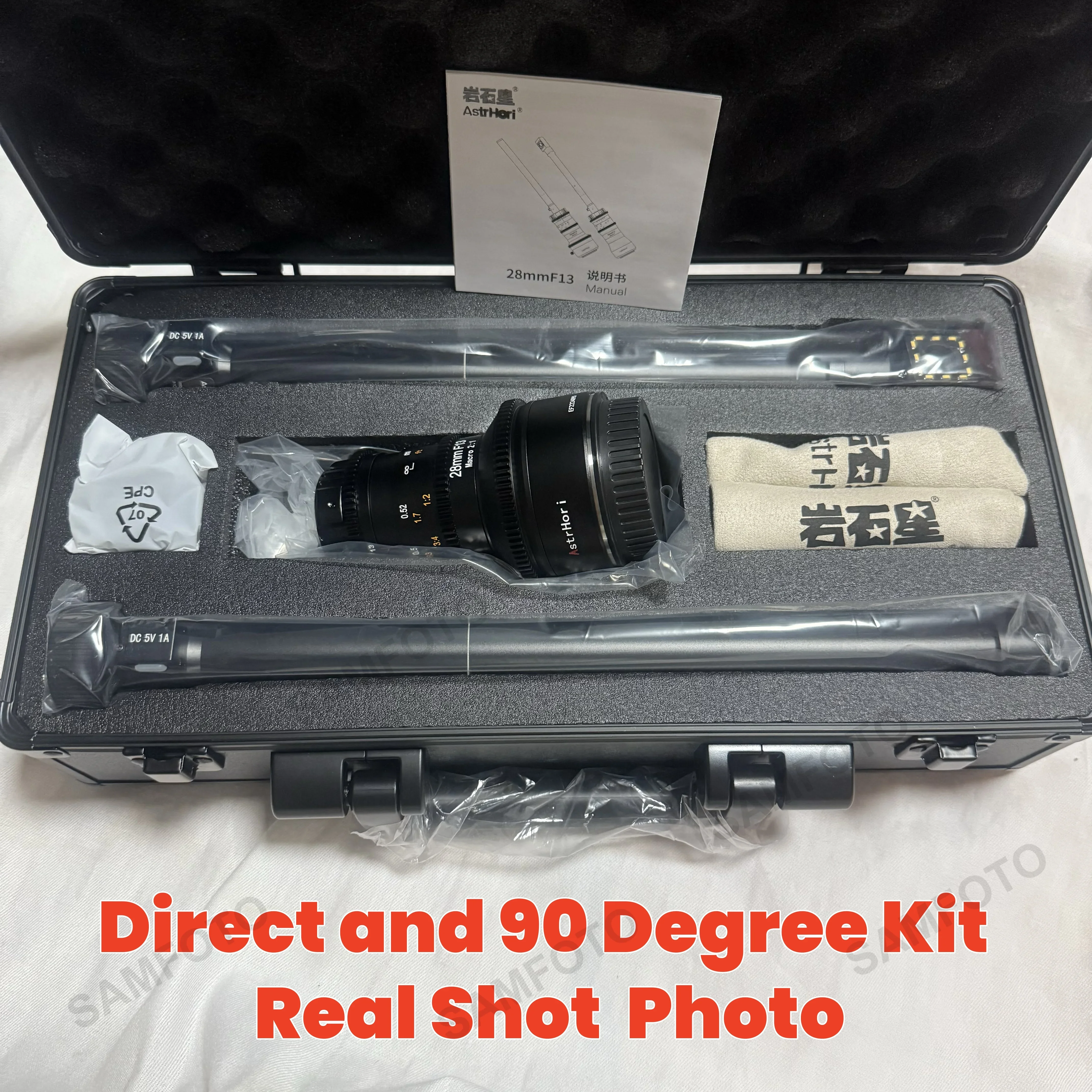 AstrHori 28mm F13 II 2X 매크로 프로브 렌즈 90도 회전 프로브 및 360도 회전 베이스 ( E, 캐논 EF, 캐논 RF, 니콘 Z 호환) ?