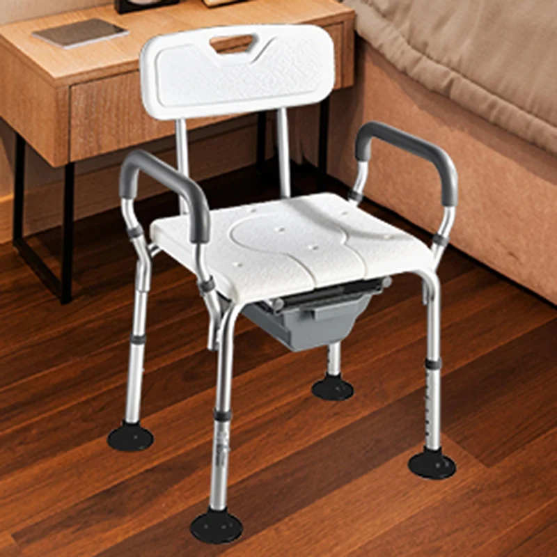 Squatty Potty Toilet Bathroom Chair Space Saving Designer Elderly Portable Foldable Stool Shower Silla Plegable Home Furniture