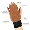 1PC Strength Training Cowhide Hand Guards Fitness Weight Lifting Wrist Guards Pull-up Hard Pull Gloves Assist Grip Assist Strap 3