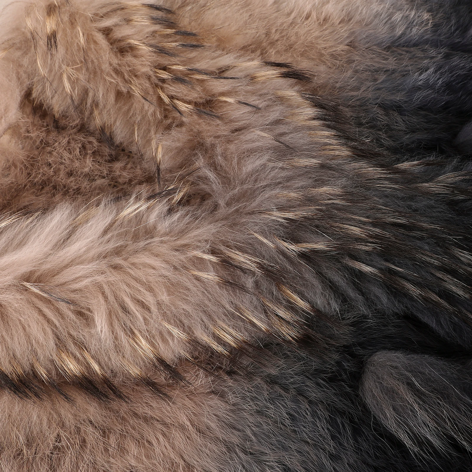 Luxury Women's Genuine Premium Long Hair Rabbit Fur Knit Vest Raccoon Fur Trim Gilet Lady Sleeveless Waistcoat Real Fur Jacket 5