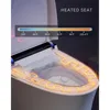 Smart Bidet Toilet, Smart Toilet with Bidet Built in, Pump-assisted Flush, Foot Sensor Operation, Warm Water, Heated Seat 5