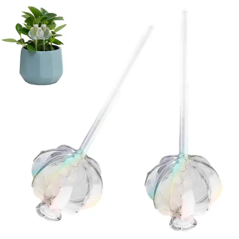 

Auto Watering For Plants 2pcs Automatic Plant Waterer Devices Pomegranate Shape Automatic Self-Watering Globes Balls Garden
