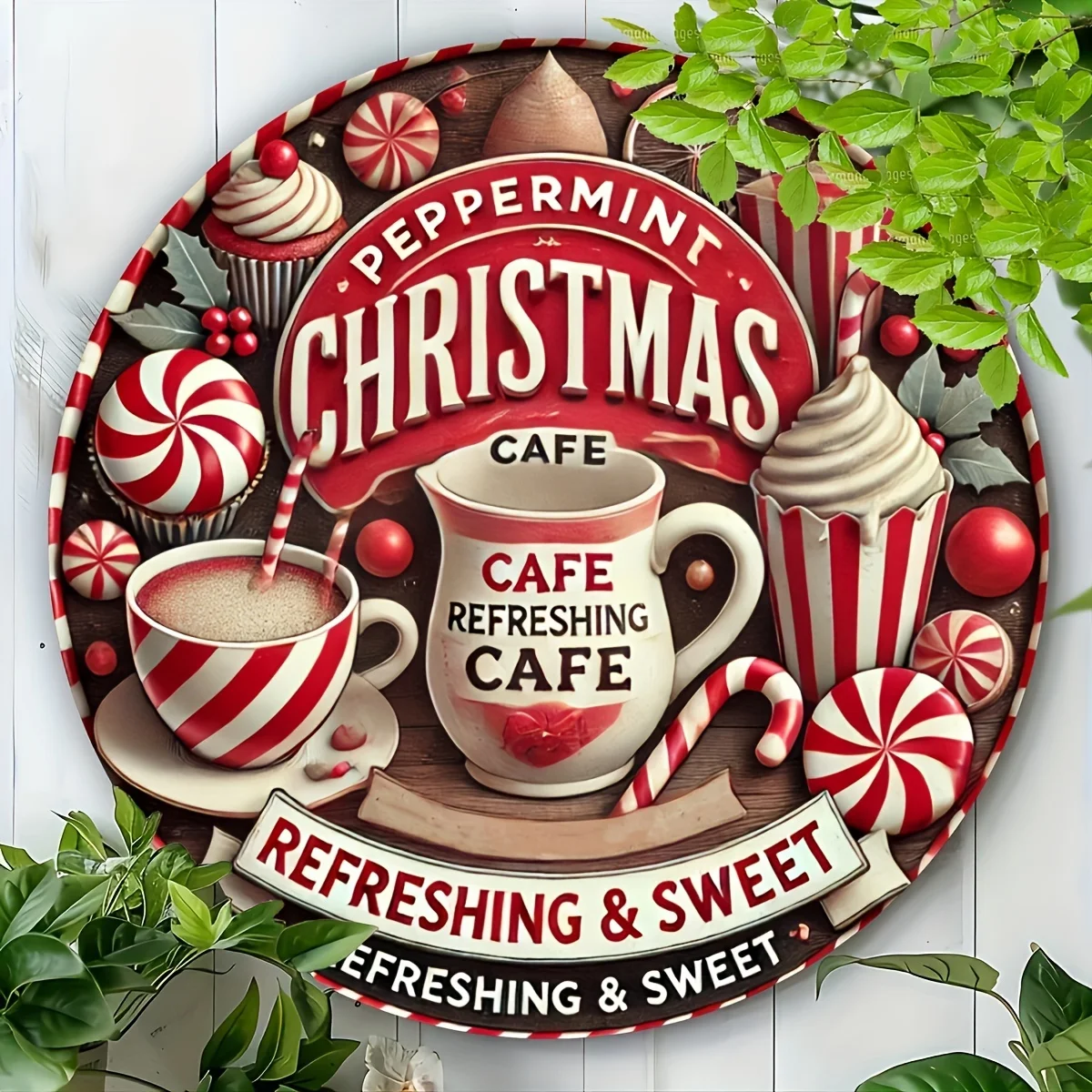 A wooden wall sign, suitable for homes, offices, coffee shops, bars, garages, and can be used for various purposes