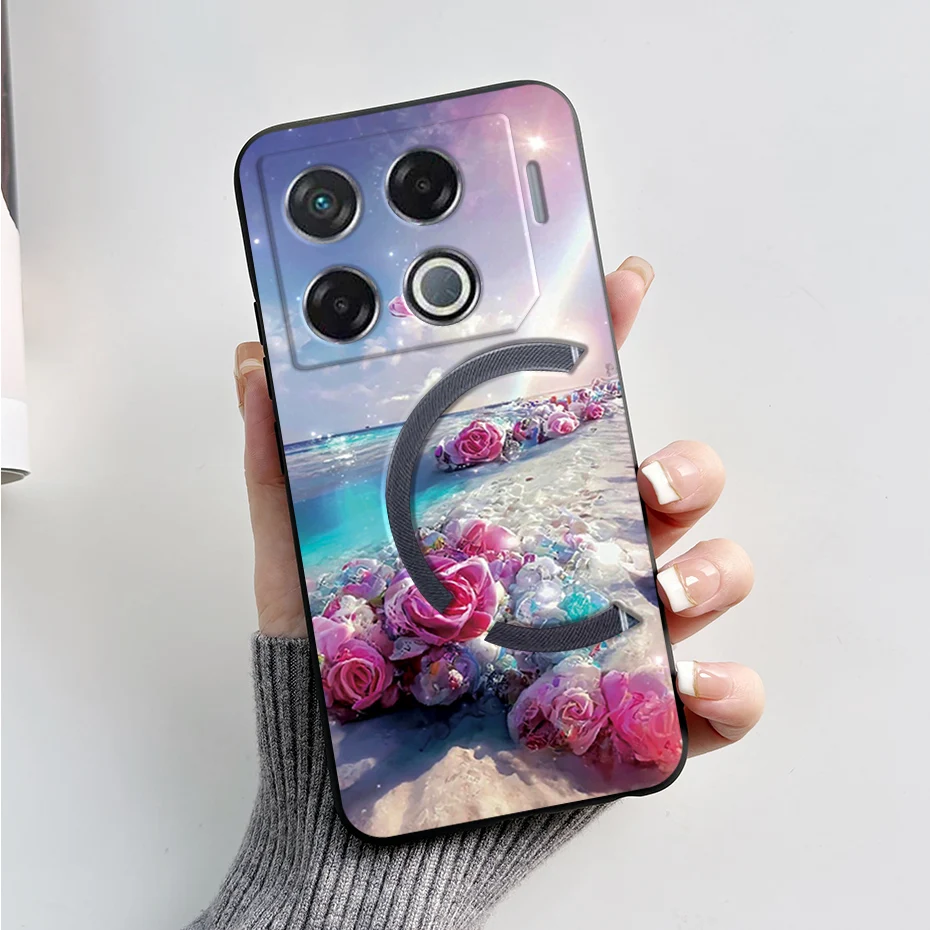 Fashion Marble Silicone Soft TPU Back Cover - Protective
