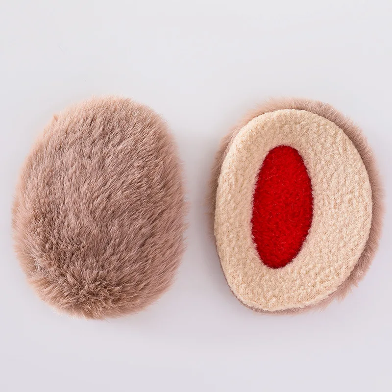 Winter Unisex Men And Women Fleece Warmer Earmuff Warm Plush Cloth Ear
