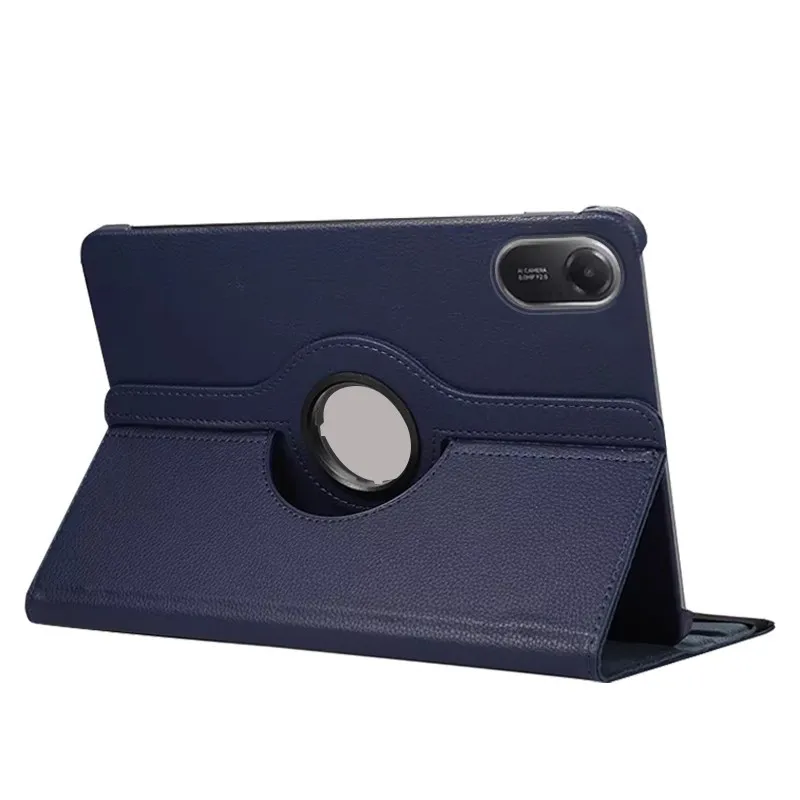 360° Rotating Smart Flip Stand PU Leather Tablet Cover - 11 Inch