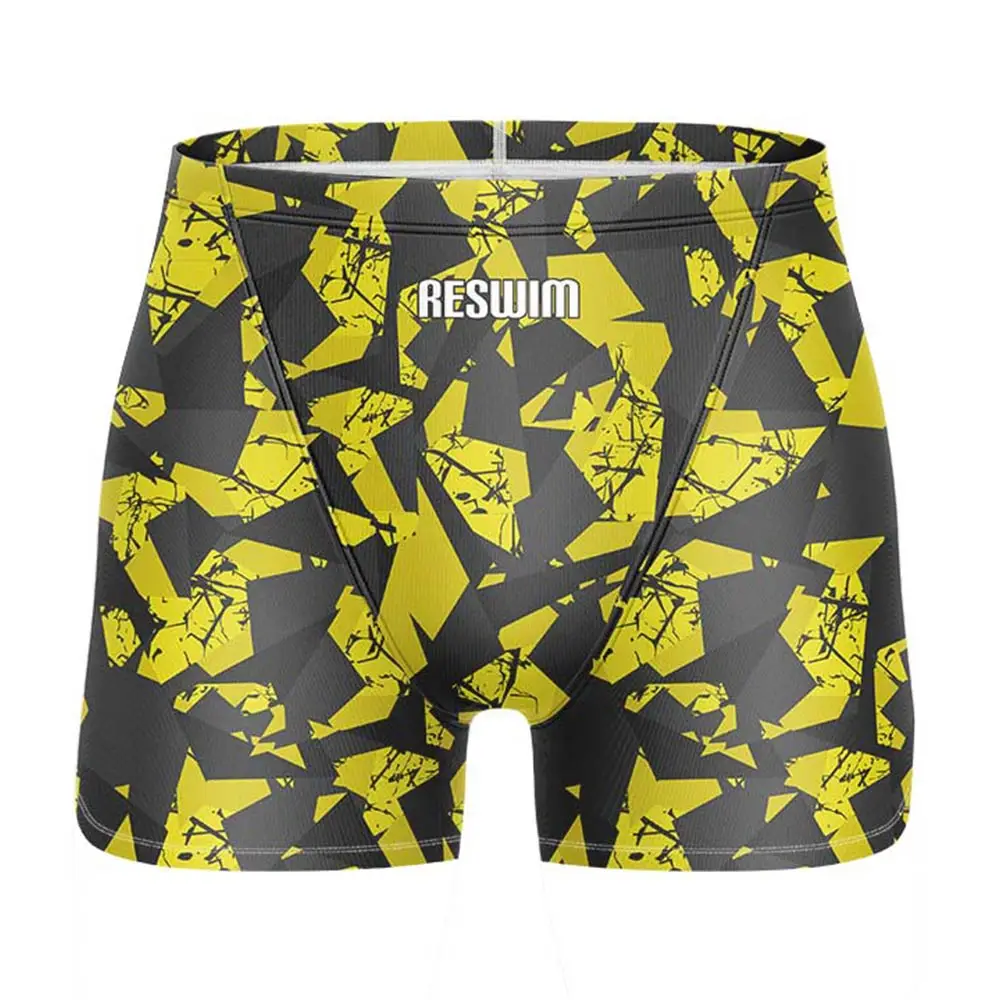 Summer Men's Swim Trunks, Athletic Training Short Swimwear, New Swimming Trunks, Pool Lycra Beach Surf Diving Pants, Swim Trunks, Swim Shorts, Men Swimsuit