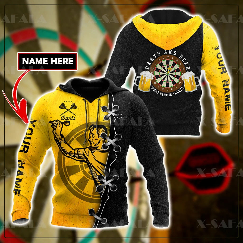 Art Darts Dart Player Sport Custom Name 3d Print Spring Hoodie Man Women  Harajuku Outwear Zipper Pullover Sweatshirt Casual-6 - Hoodies u0026 Sweatshirts  - AliExpress
