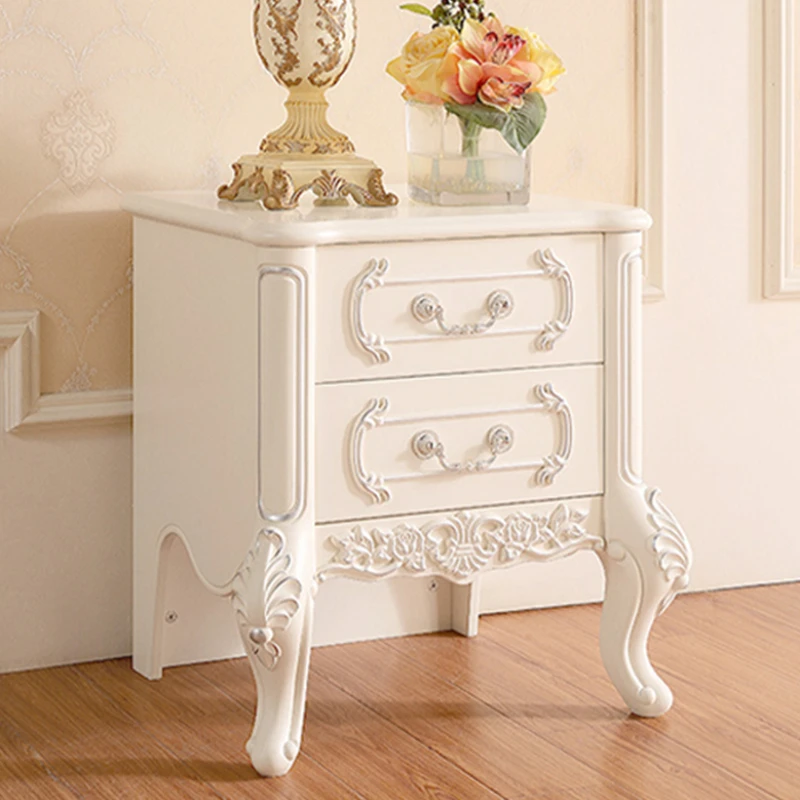 

Wood Minimalist Modern Nightstand Nordic Bedroom White Narrow Mid Century Nightstand Cute Drawers Storage Comodini Furniture