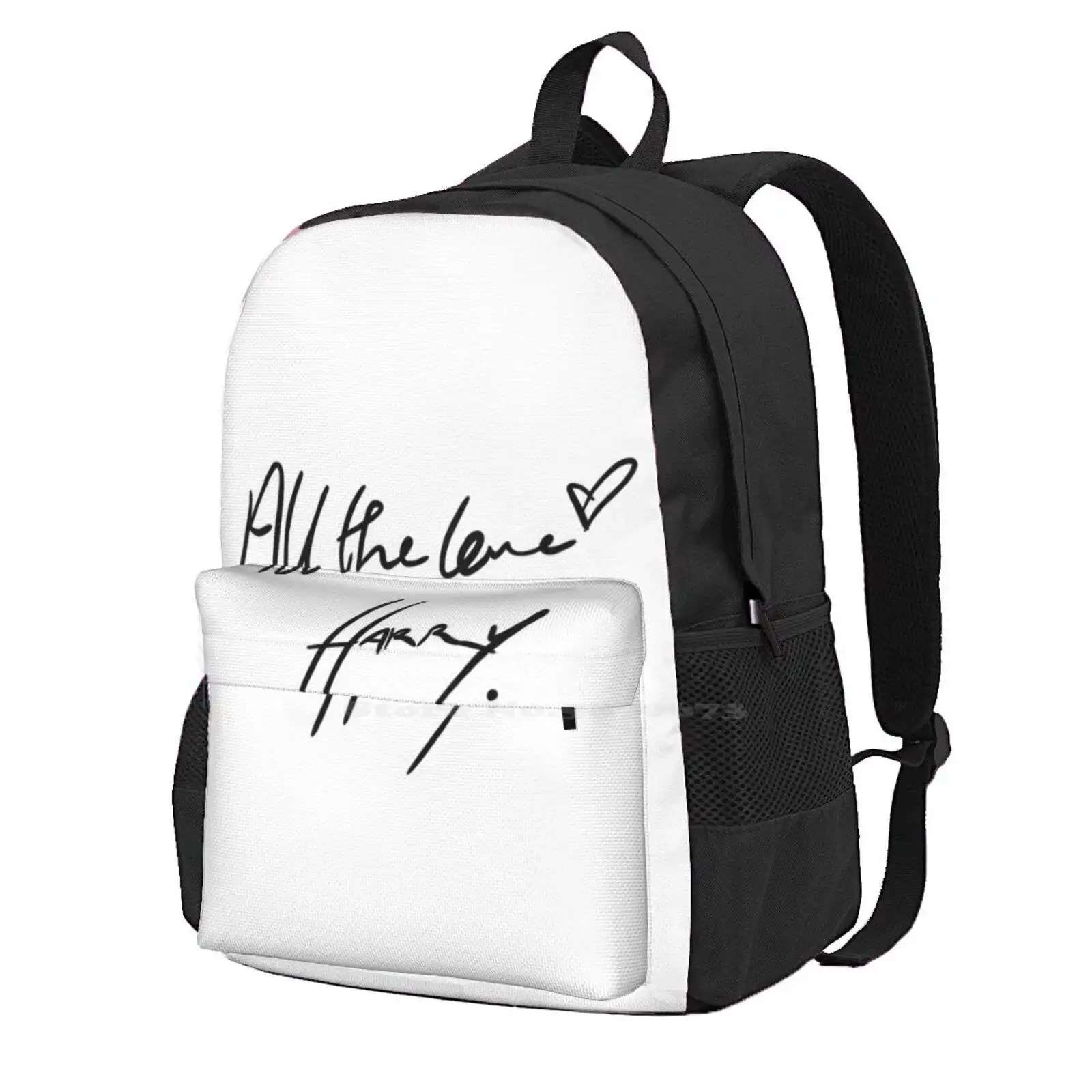 

All The Love Bag Backpack For Men Women Girls Teenage Quote