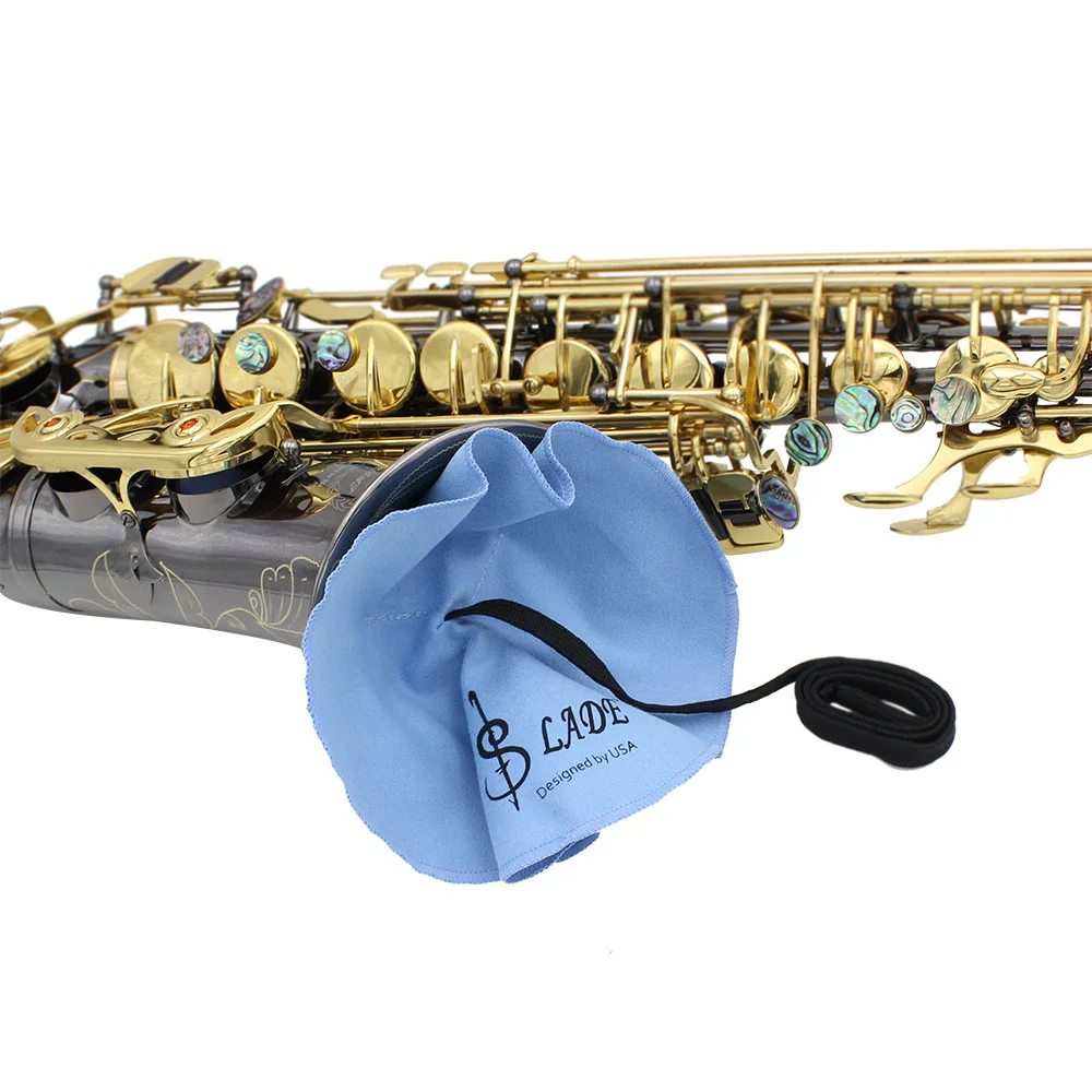 Description Picture 4 of itemSaxophone/Trumpet/Clarinet/Flute/Trombone Cleaning Cloth Wood Wind Instrument Cleaning Tool Special Cleaning Cloth