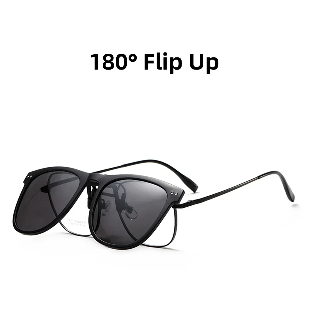 Gafas De Sol Clip-on Fotocromáticas Y Polarizadas - Para Hombre Y Mujer, Se Ajustan A Tus Gafas Normales