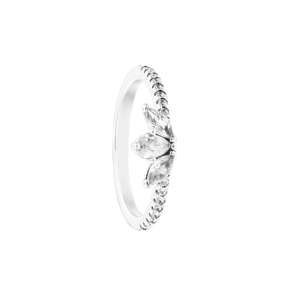 

Sparkling Herbarium Cluster Ring Authentic 925 Sterling silver Jewelry Ring For Woman European Silver Rings For Jewelry Making