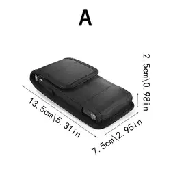 Durable Nylon Outdoor Sports Mobile Phone Waist Holster (M)