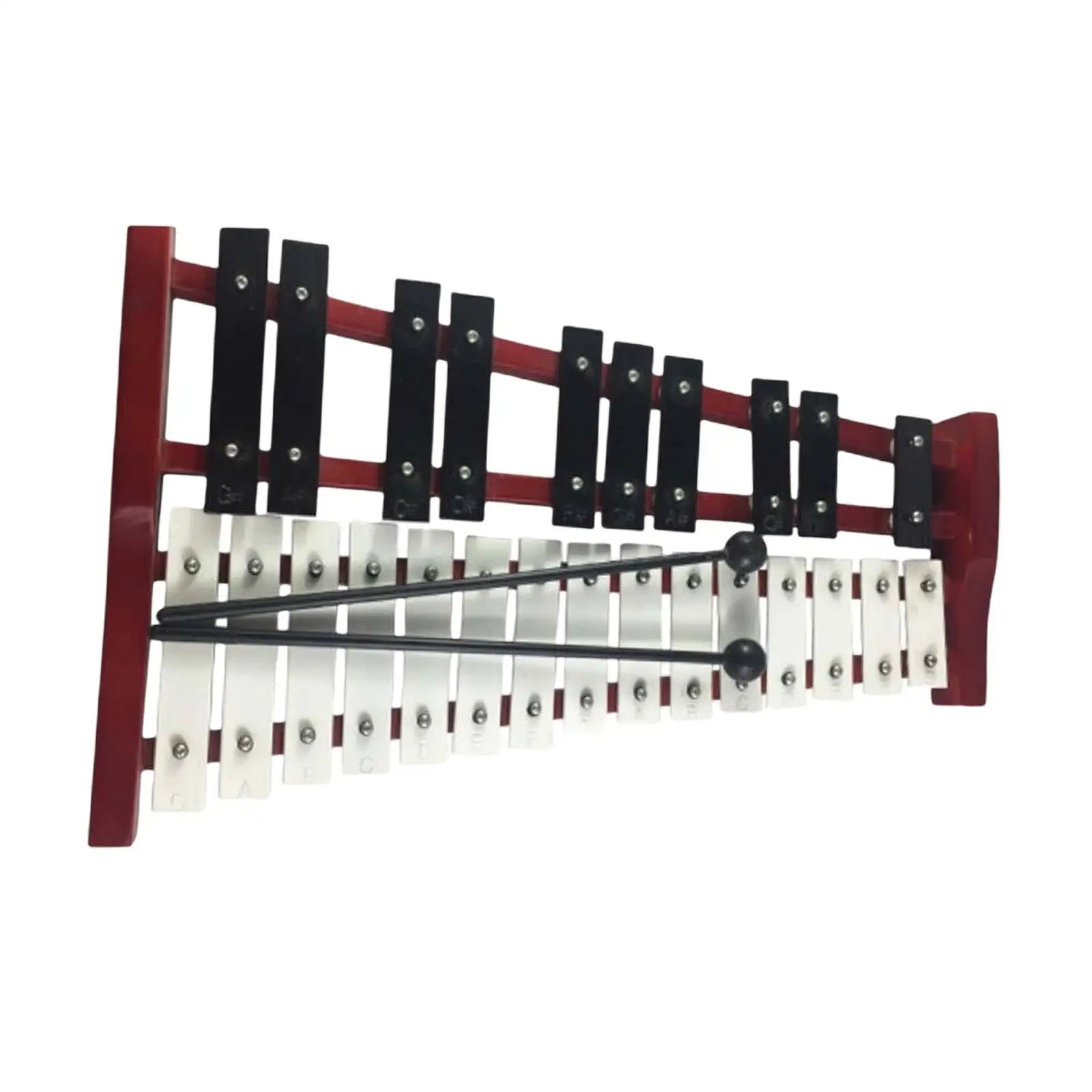 25 Note Glockenspiel Xylophone Easily Carry Educational Percussion Exquisite