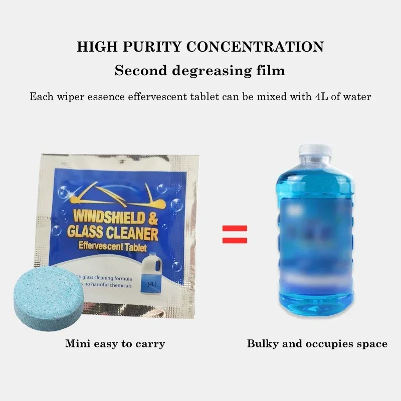 General Motors Cleaner Wiper Essence Cleaning Effervescent Tablets Car Glass Water Solid Wiper Essence Ultra Concentrated Gifts car cleaning tool,car detailing cleaner