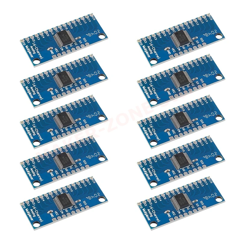 10pcs-CD74HC4067-16-Channel-Analog-Digital-Multiplexer-Breakout-Board ...