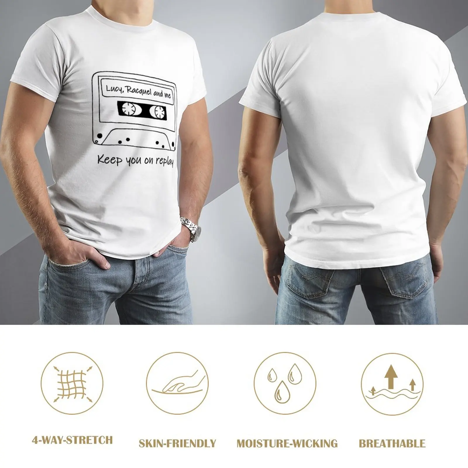 Keep you replay T-Shirt customized t summer clothes mens t shirts - AliExpress