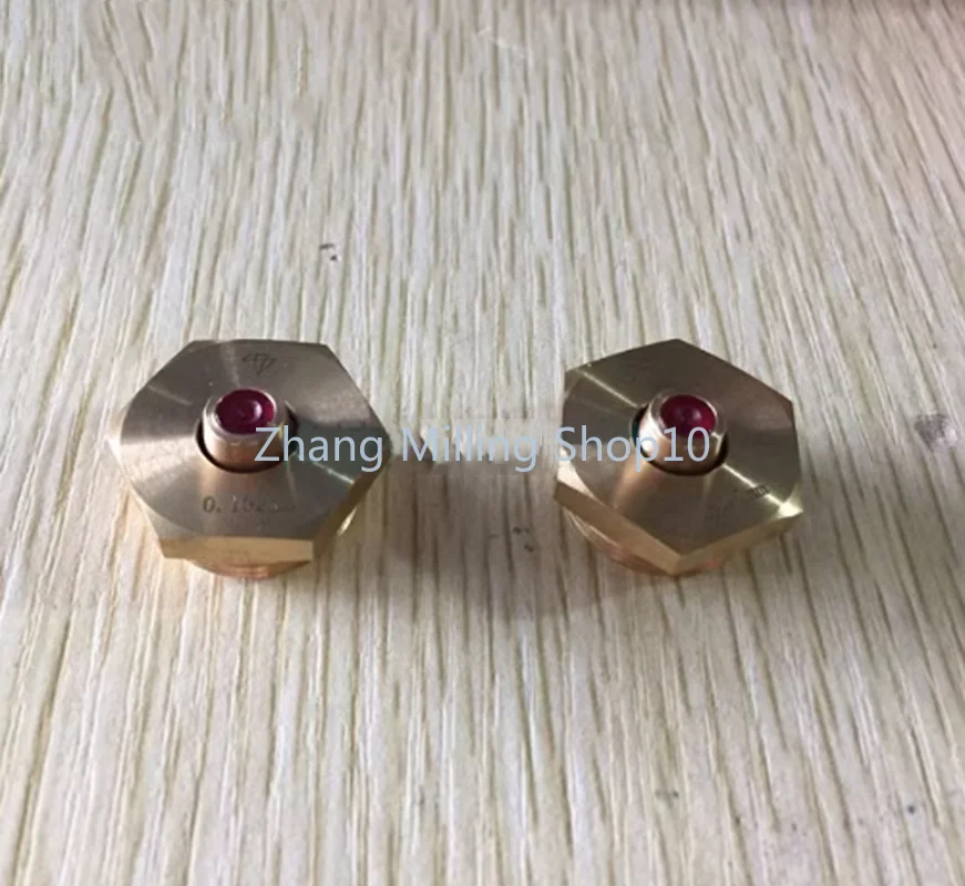 EDM Parts Molybdenum Ruby Guide for Medium Speed Wire Cutting Machines 1PC molybdenum wire edm electrode guide