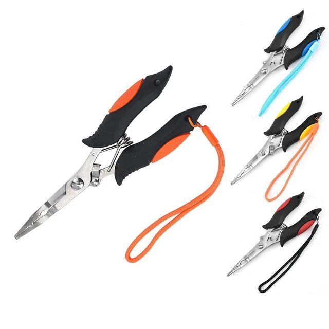 Fishing Line Scissors Stainless Steel Fishing Scissors Fishing Pliers  Multifunctional Outdoor Scissors Fishing Gear Accessories - AliExpress