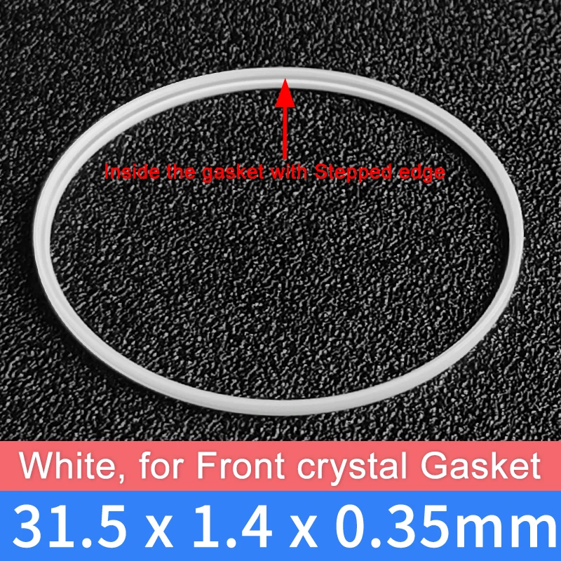 Aftermarket Crystal Gasket For Seiko SKX009 & SKX007 Watches - Compatible With 7S26-0020 Case, New With Tags 2 thumbnail image