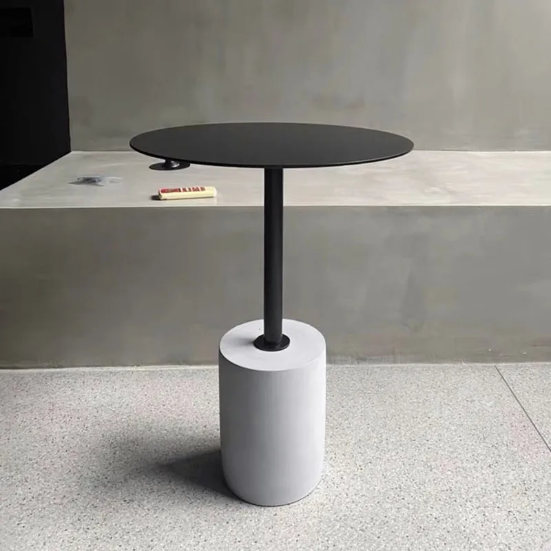 Round Living Room Coffee Table Small Iron Basses Marble Modern Coffee Tables Tea Minimalist Metal Muebles Nordic Furniture nordic style simple modern журнальный столик tea table iron art sofa corner tables besides reading oval القهوة الجداول solid