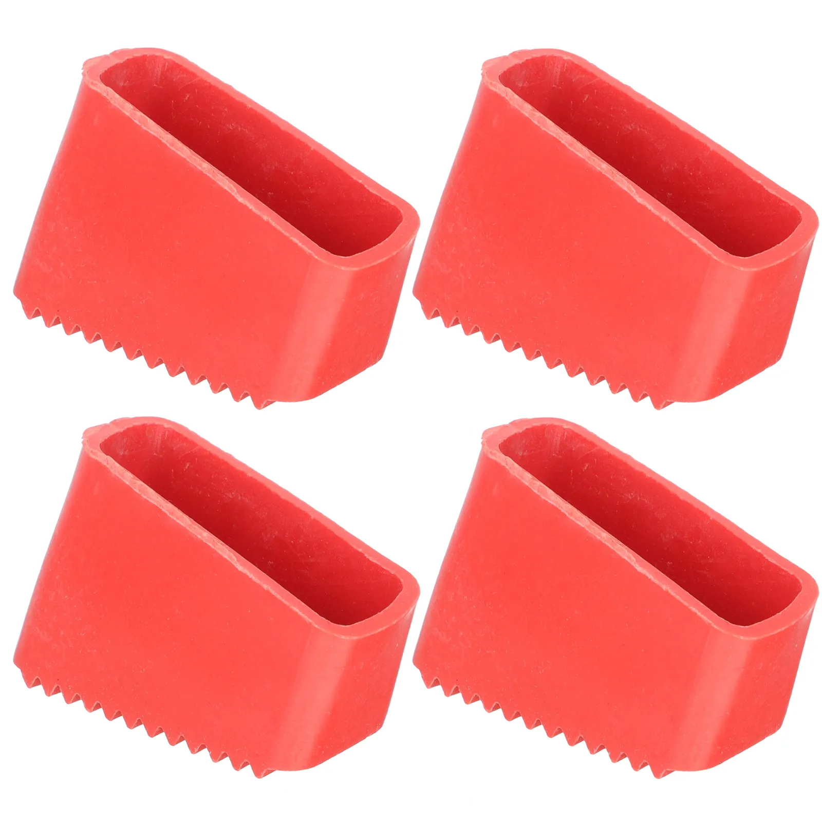 Ladder Feet Covers 4pcs Step Step Ladder Foots Extension Werner Ladder Feet Rubber Pads Cushion Extension Cover Non-Skid Werner