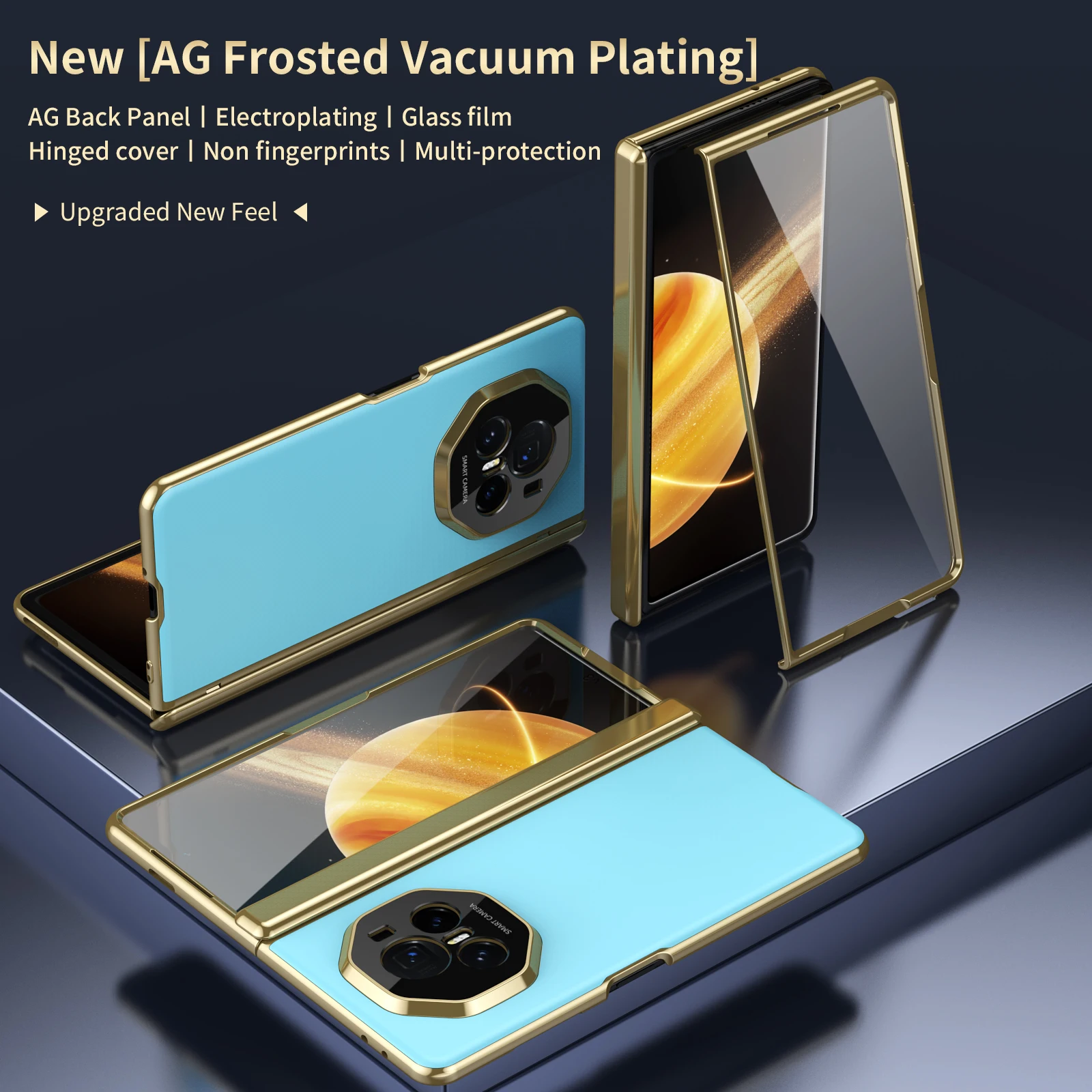 Premium Drop-Resistant Matte Finish Phone Case with Enhanced Full Protective Glass