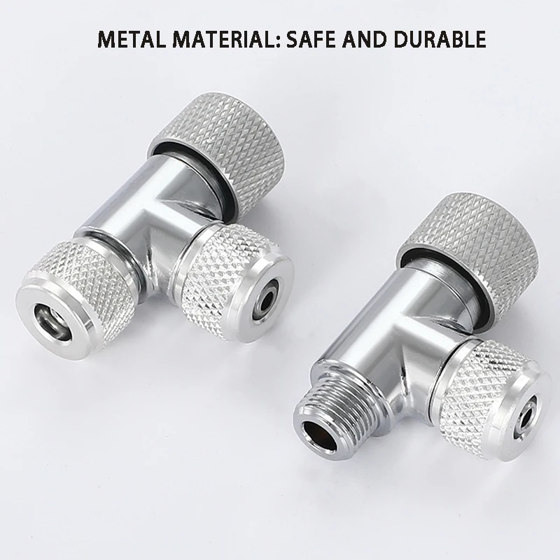 CO2 Regulator Needle Valve 4*6mm Co2 Tube For Aquarium Fish Tank