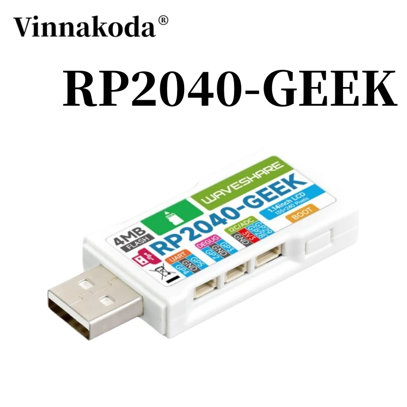 1PCS RP2040-GEEK Development Board 1.14 