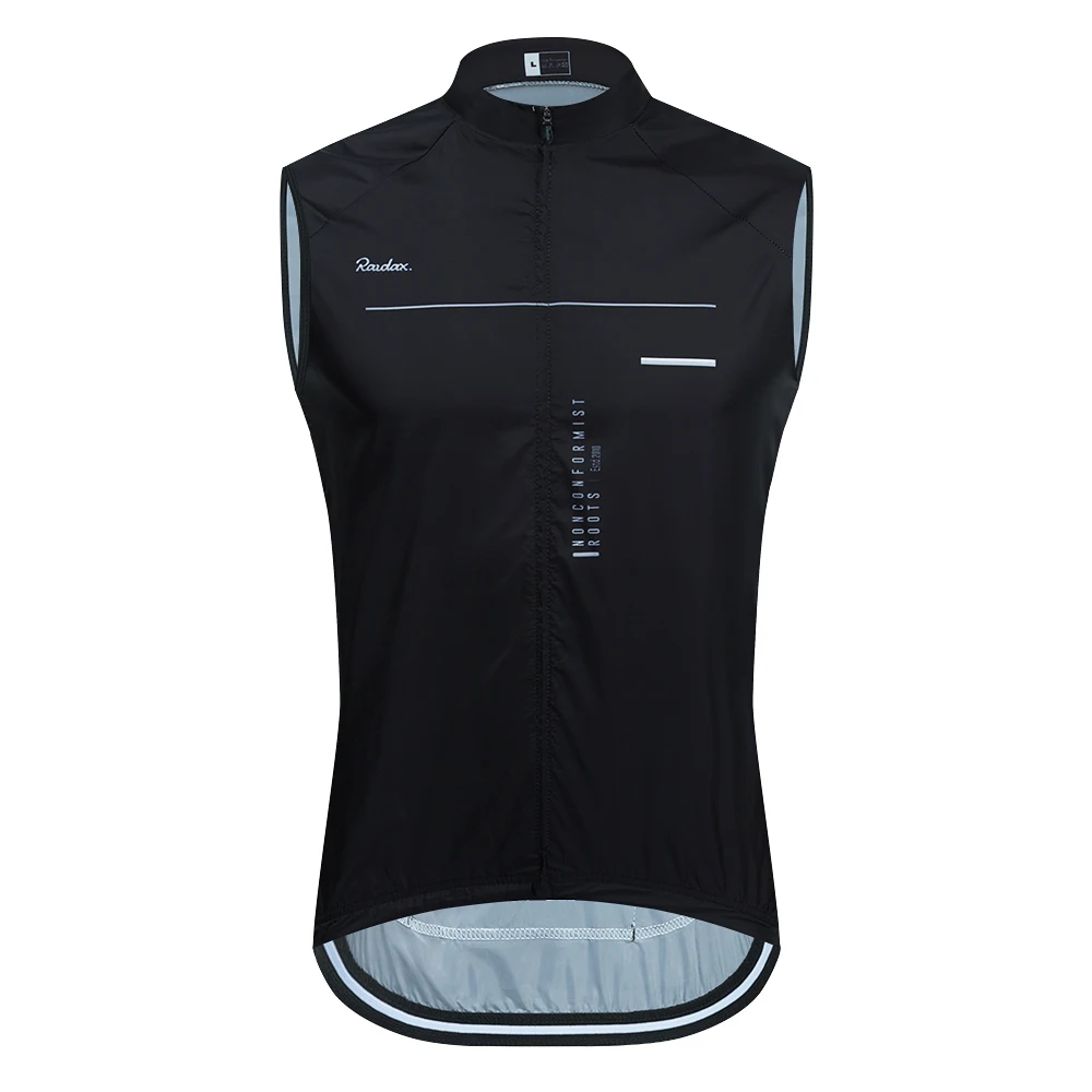 Men Raudax Sleeveless Cycling Vest Mesh Ciclismo Bike Bicycle Undershirt Jersey Windproof Cycling Clothing Gilet Motorcycle Vest 9