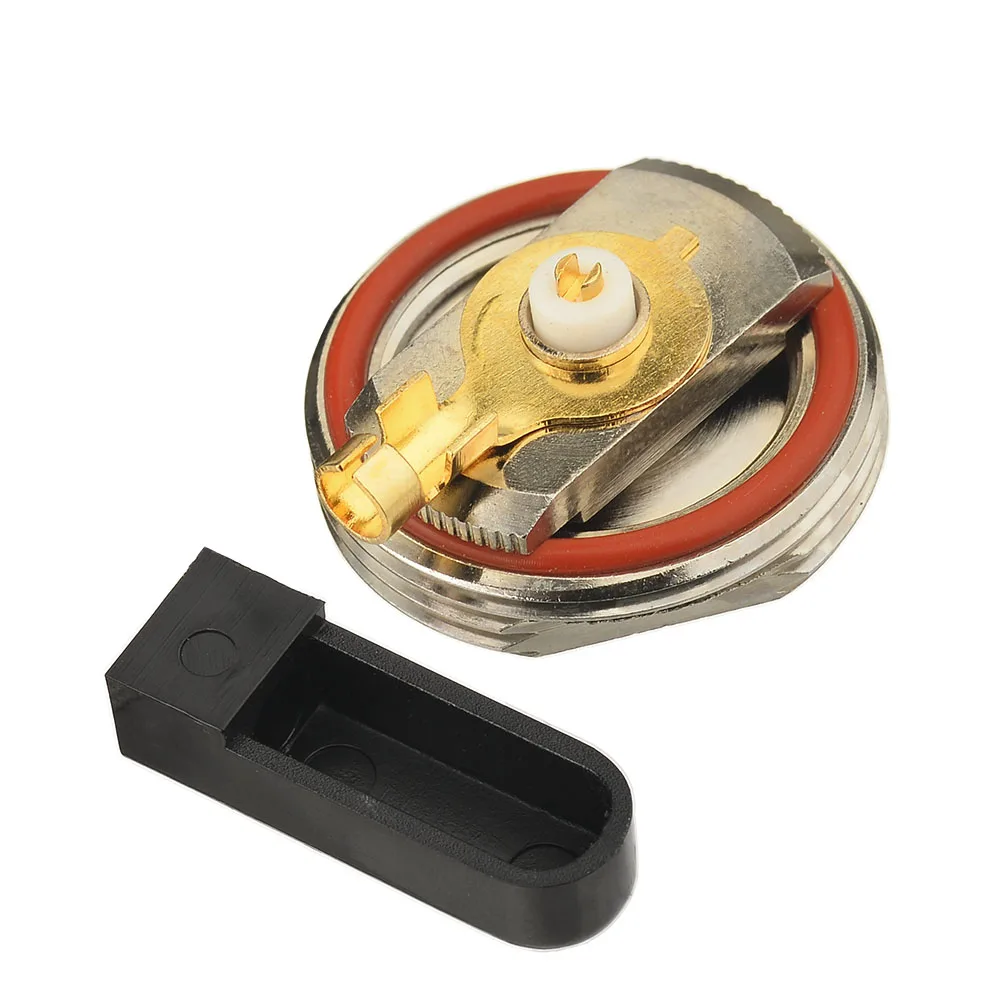 Superbat Vehicle Antenna 3/4" HOLE NMO MOUNT Coaxial Connector Crimp/Solder for Cable RG58 for PE-C195 for Vehicle Antenna Mount