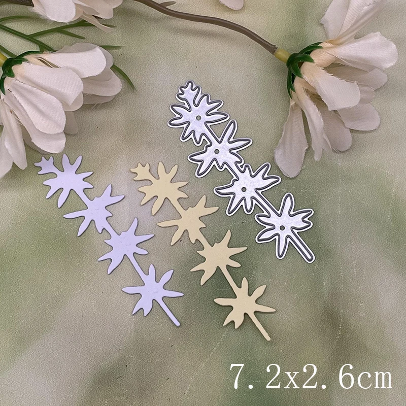   새로운 잎 세트 DIY Scrapbooking 앨범 종이 카드 장식 공예 엠보싱 다이 컷을위한 금속 절단 다이