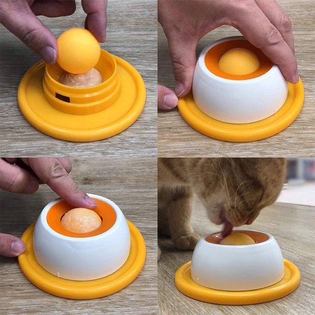 Pet Lick Mat Yogurt Licking Plate Anti-spill Slow Food Plate Feeder for Dogs Cats Promotes Dental Health Bite Resistant Toy 4