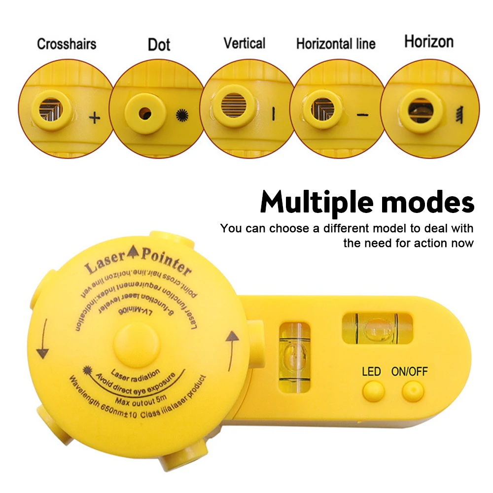 Laser Level Multifunction Cross Line Vertical Horizontal Line Equipment with Tripod