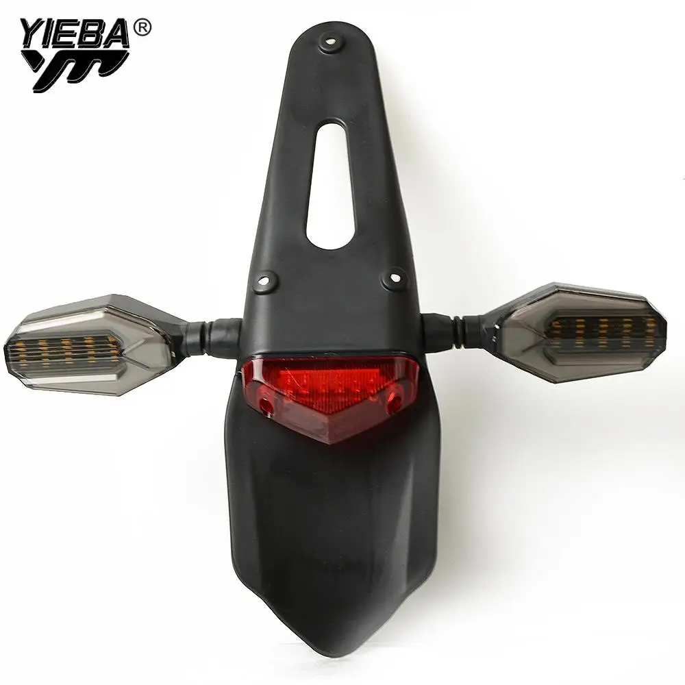 Motorcycle LED Tail Light turn signal light For YAMAHA XTZ125 0312