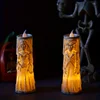 Halloween Skeleton Lamp LED Luminous Candle Horror Decoration Prop Ghost Groom Bride Couple Lamp Ornament Halloween Decor 1